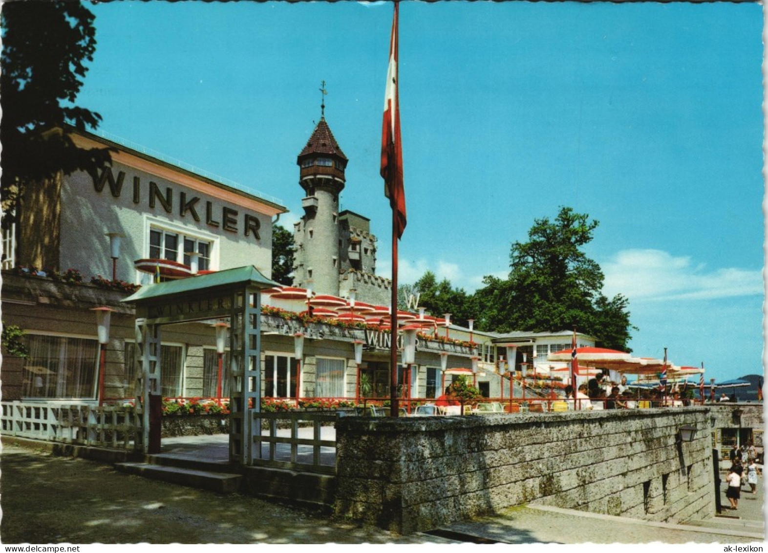 Ansichtskarte Salzburg Grand Café Winkler Am Mönchsberg 1975 - Autres & Non Classés