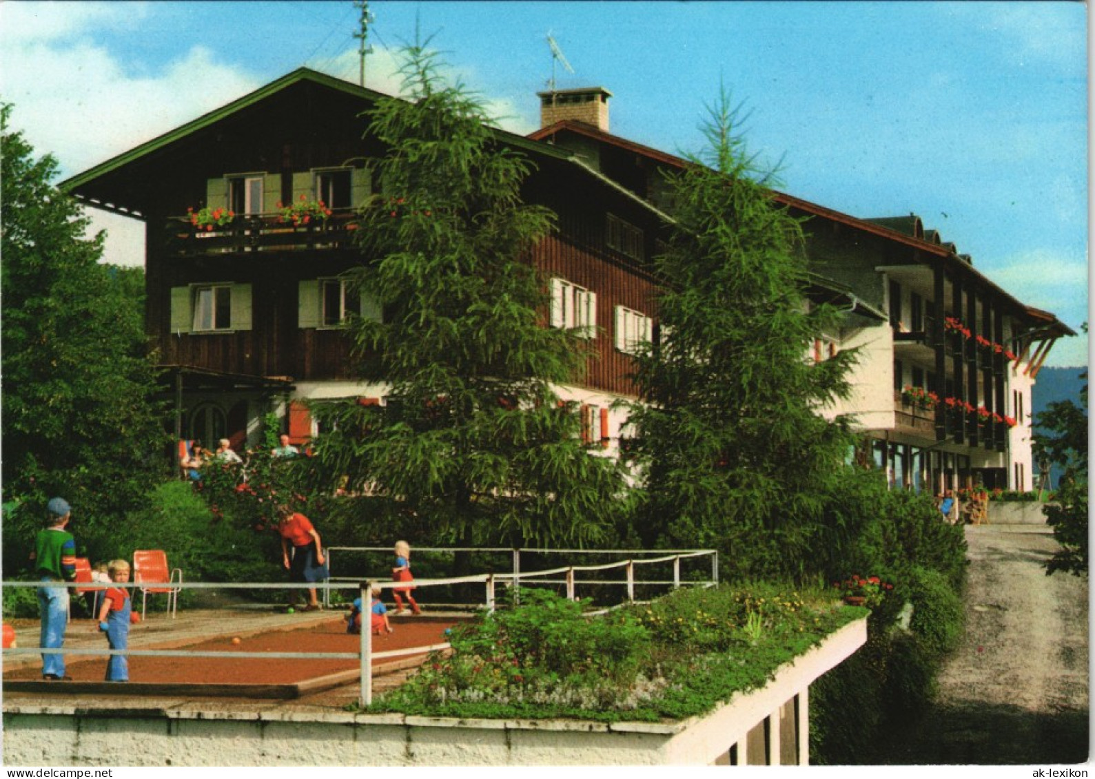 Hirschegg-Mittelberg Alp-Hotel BERGHALDE  Familienhotel Schlössleweg 1985 - Autres & Non Classés
