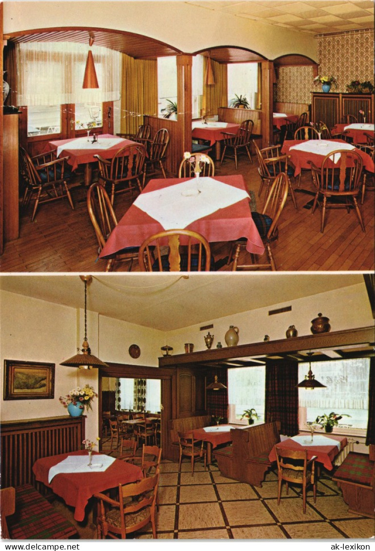 Ansichtskarte Winterberg Hotel Leisse 2 Bild Gastraum 1980 - Winterberg