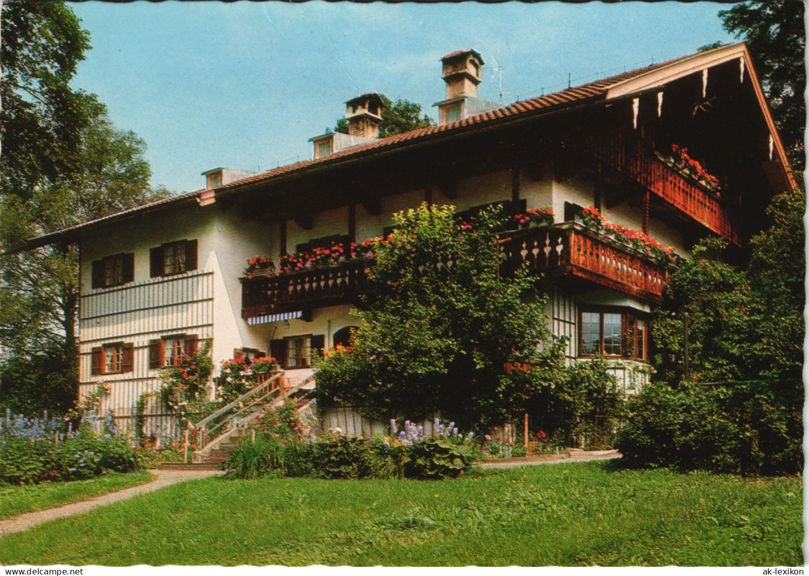 Tegernsee (Stadt) Landhaus Ludwig Thoma Tegernsee-Süd Auf Der Tuften 1975 - Tegernsee