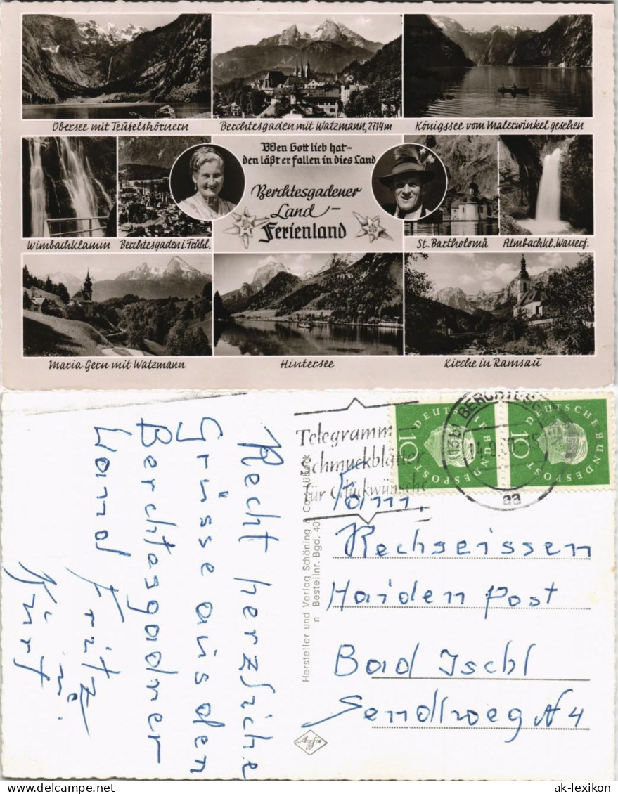 Berchtesgaden   MB Ua.  Hintersee, Ramsau, Ferienland Berchtesgadener Land 1960 - Berchtesgaden