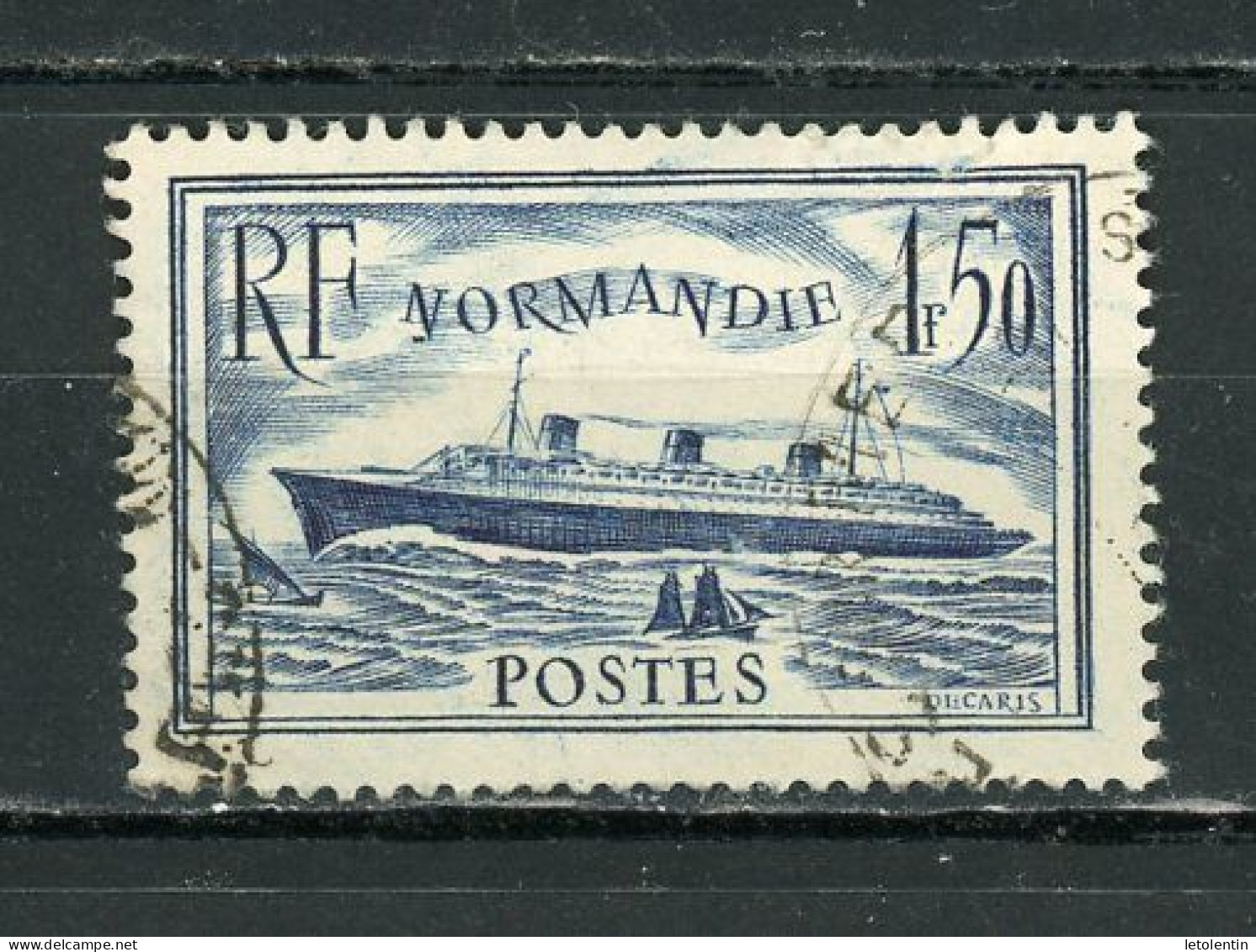 FRANCE - "NORMANDIE" - N° Yvert 299 Obli. - Used Stamps