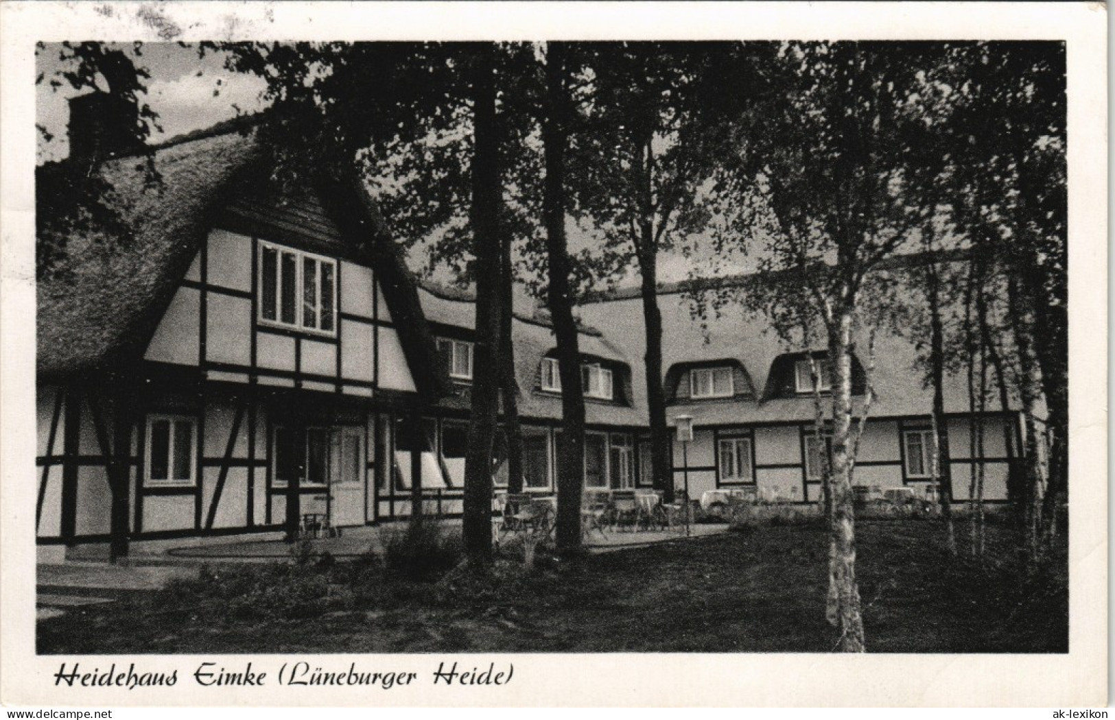 Ansichtskarte Eimke Partie Am Heidehaus Eimke Lüneburger Heide 1956 - Autres & Non Classés