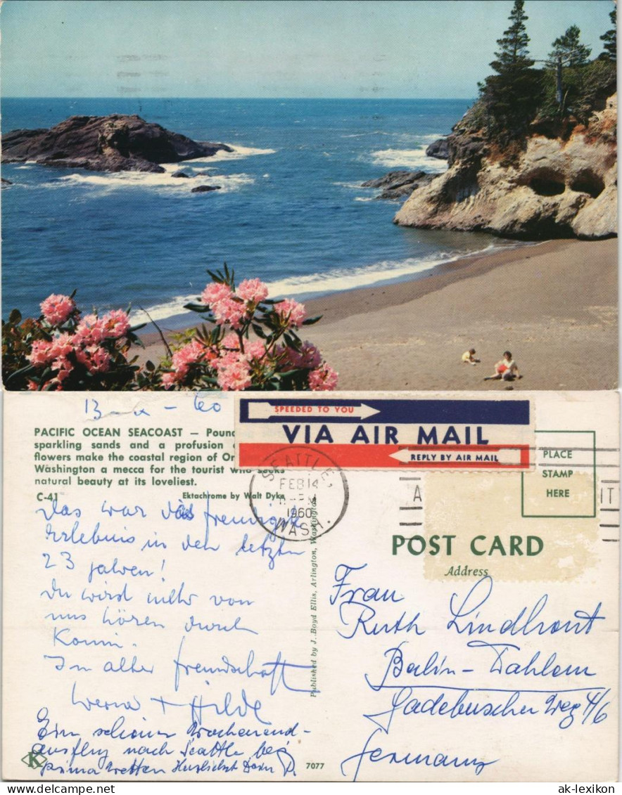 Washington (State) PACIFIC OCEAN SEACOAST Washington State USA 1960 - Other & Unclassified