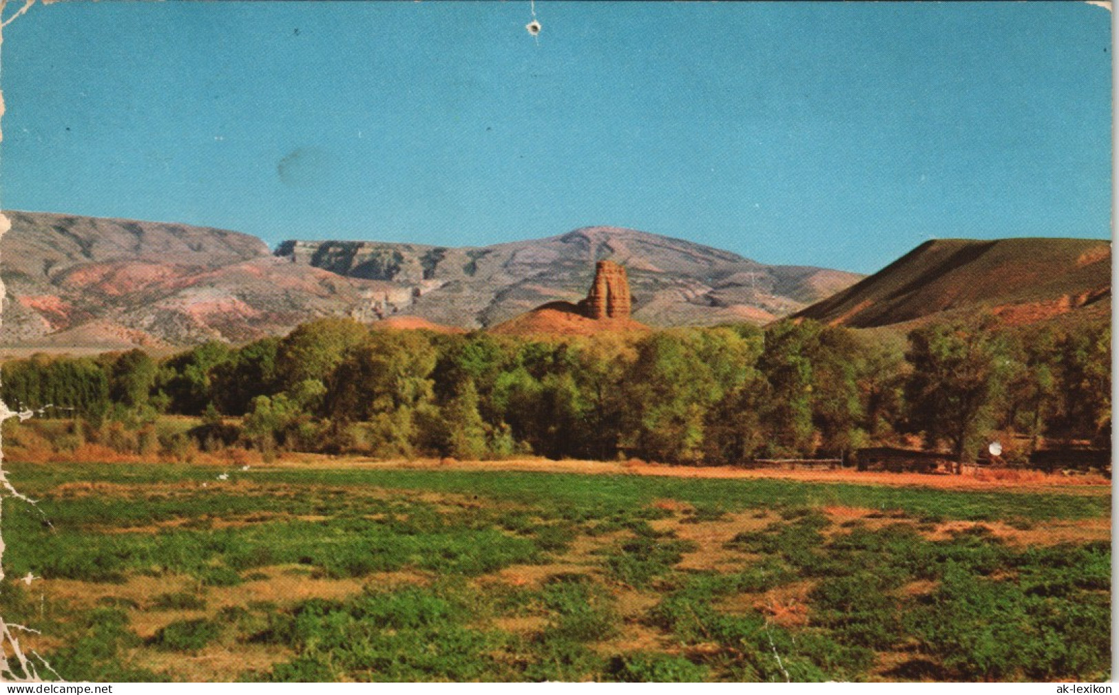 Wyoming Red Chimney Rock Shell Creek Valley GAV Wyoming USA 1973 - Andere & Zonder Classificatie