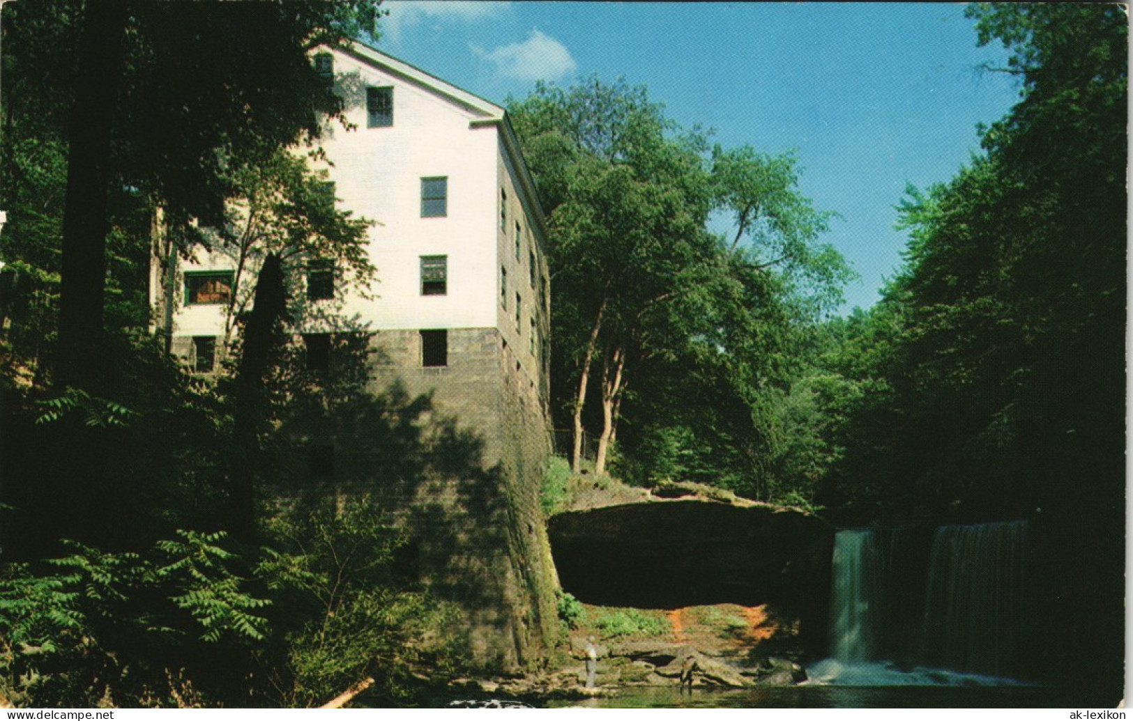 Postcard Youngstown Old Mill Museum, Mill Creek Park, USA 1960 - Other & Unclassified