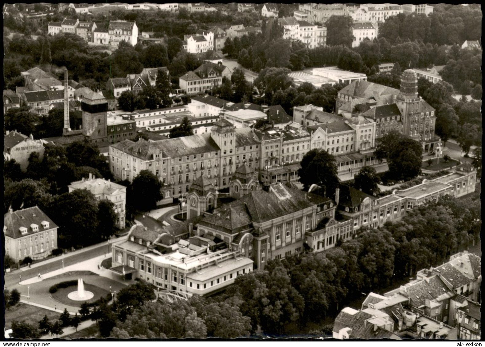 Ansichtskarte Bad Neuenahr-Ahrweiler Luftbild Casino Kurhaus Hotel 1959 - Bad Neuenahr-Ahrweiler