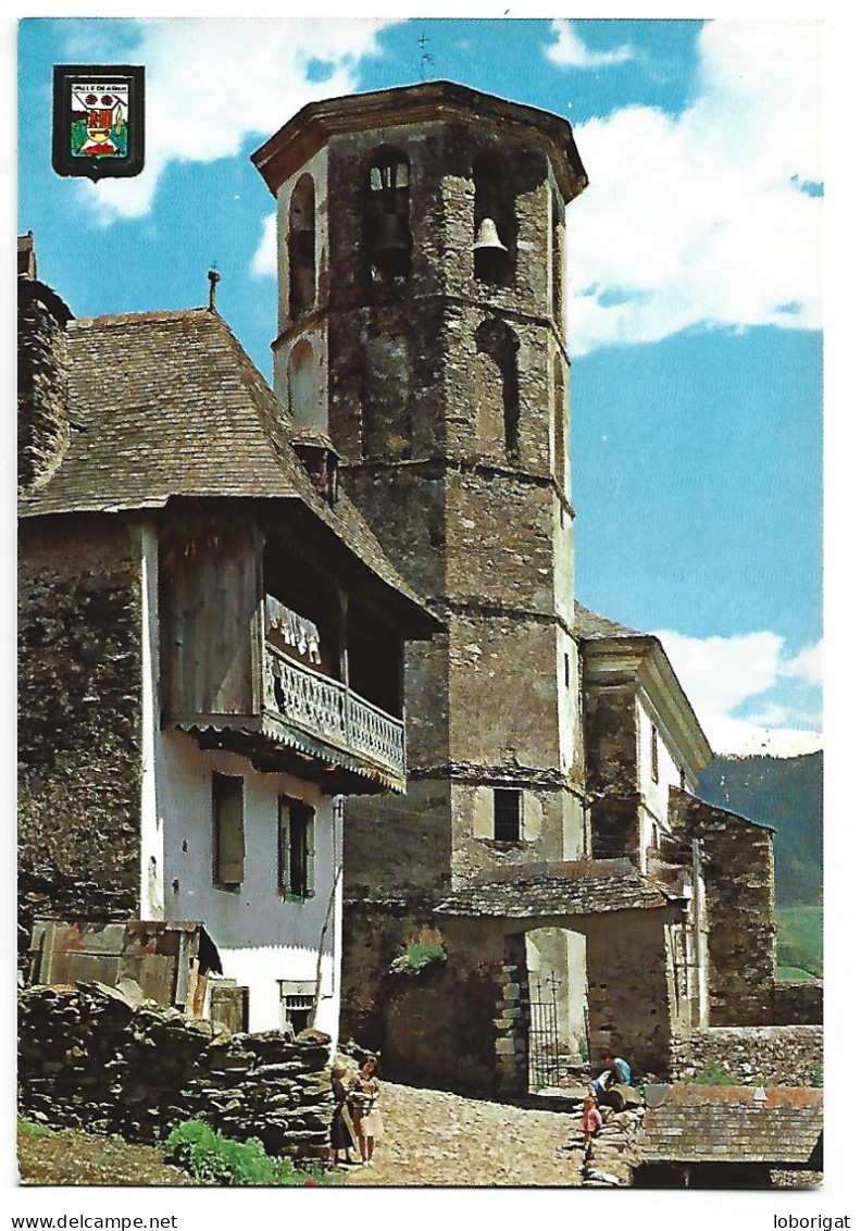 ESGLESIE / EGLISE / CHURCH.- VALL D'ARAN.- ARROS / LLEIDA.- ( CATALUNYA) - Lérida