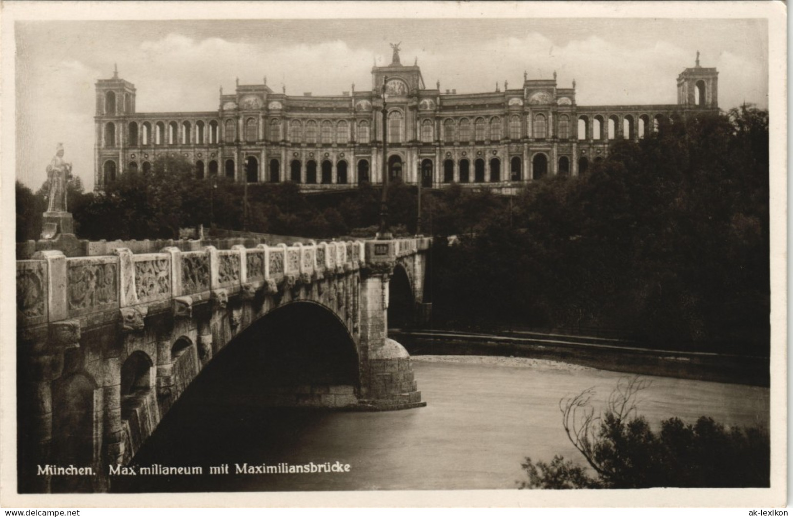 Ansichtskarte Haidhausen-München Maximilianeum 1933 - Muenchen