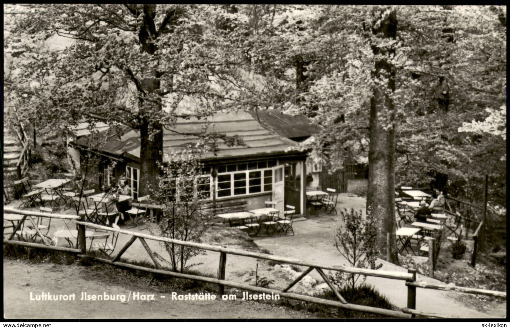 Ansichtskarte Ilsenburg (Harz) Raststätte Am Jlsestein 1966 - Altri & Non Classificati