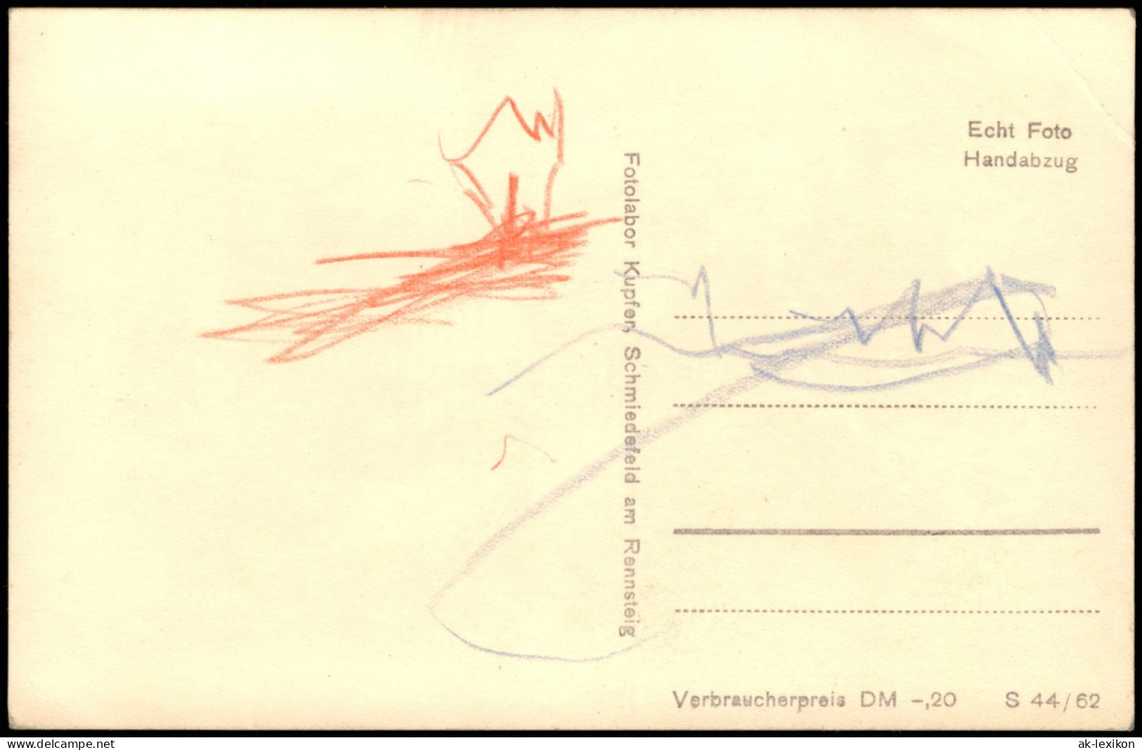 Ansichtskarte Schmiedefeld (Rennsteig) Kulturhaus - Saal, Fotokarte 1962 - Schmiedefeld