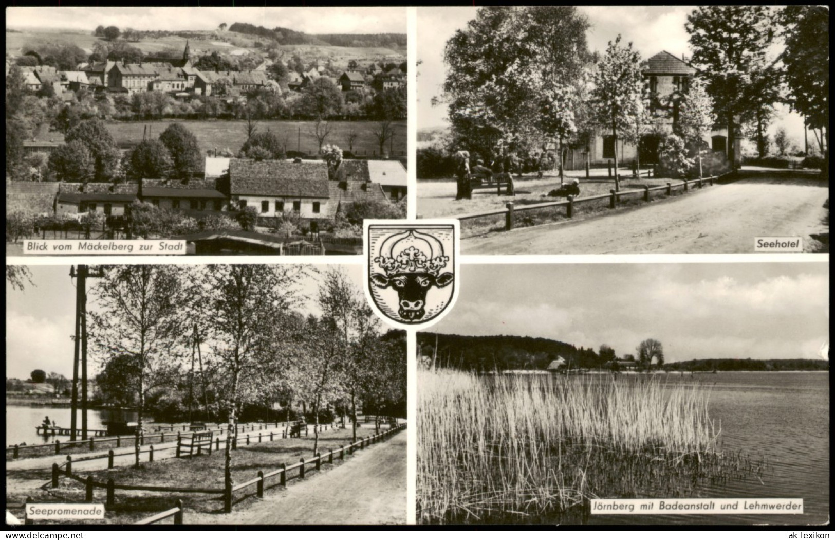 Krakow(am See) DDR Mehrbildkarte Mit Seehotel,   Badeanstalt Lehmwerder 1965 - Krakow