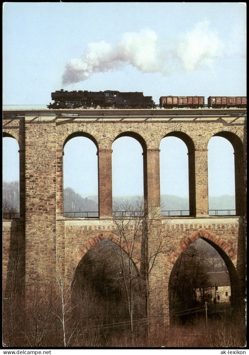 Riesa Dietenmühlenviadukt (Strecke Riesa - Chemnitz) 1992 - Riesa