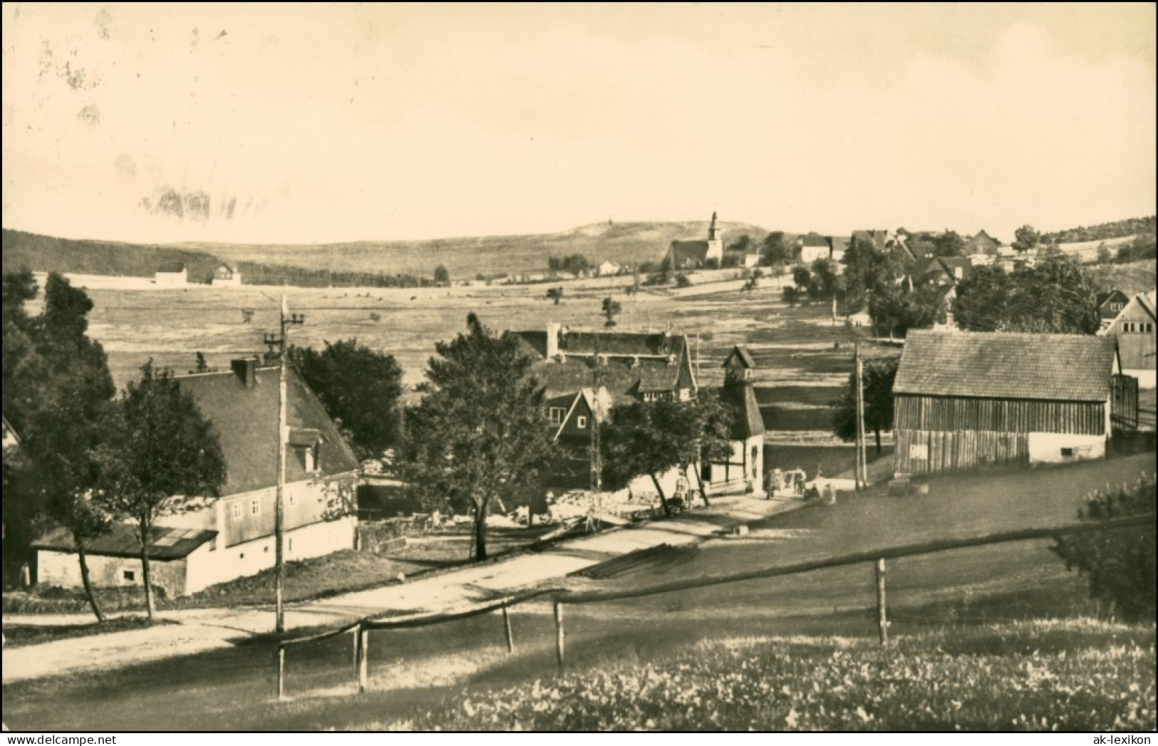 Ansichtskarte Schellerhau-Altenberg (Erzgebirge) Stadtpartie 1967 - Schellerhau