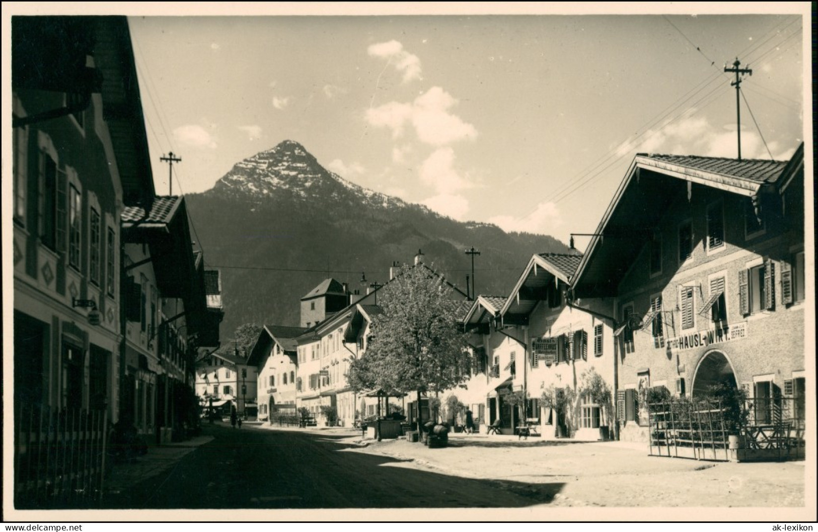 Ansichtskarte Golling An Der Salzach Hauptstraße 1930 - Autres & Non Classés