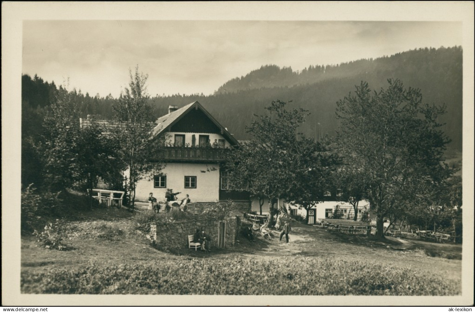 Ansichtskarte Rabenstein-Zwiesel Pension "Waldesruhe" 1932 - Zwiesel