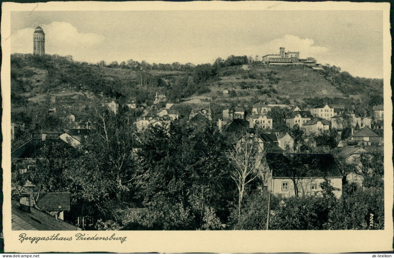 Niederlößnitz-Radebeul Berggaststätte Friedensburg, Stadt 1932 - Radebeul