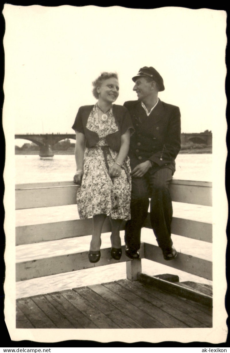 Menschen/Soziales Leben Liebespaar (Sachsenfoto Pirna) 1939 Foto - Couples