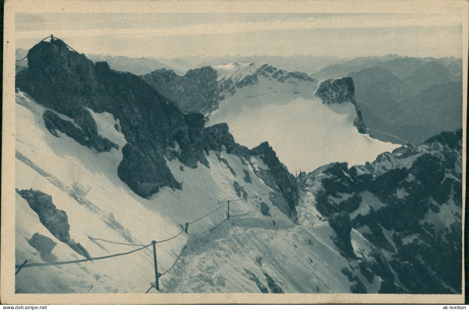 Grainau Alpen (Allgemein) Zugspitze Wettersteingebirge Zugspitzgrat 1920 - Autres & Non Classés