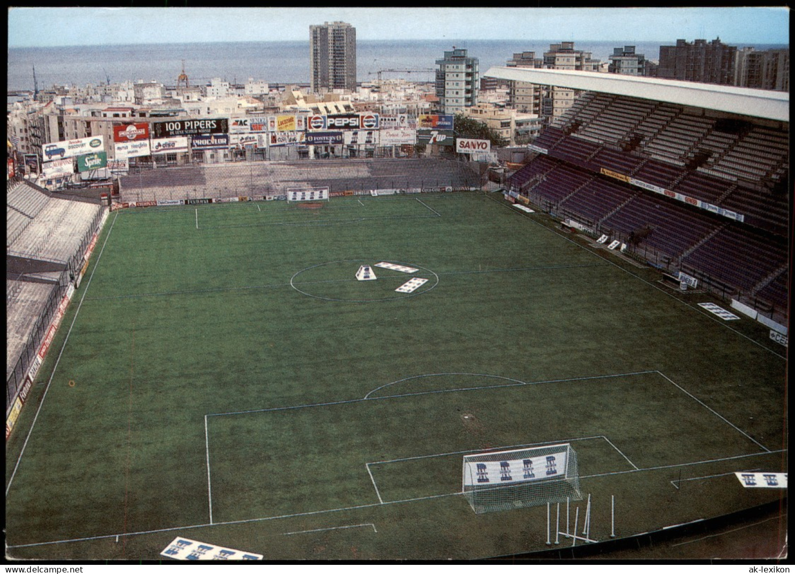 .Teneriffa SANTA CRUZ Estadio "Heliodoro Rodríguez López" Stadium Stadion 1975 - Andere & Zonder Classificatie