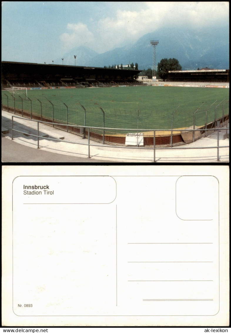 Ansichtskarte Innsbruck Stadion Tirol Football Stadium 1975 - Innsbruck