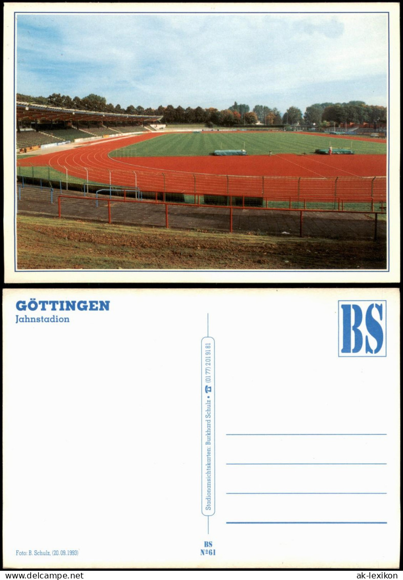 Ansichtskarte Göttingen Jahnstadion Fussball Stadion Football Stadium 1993 - Göttingen