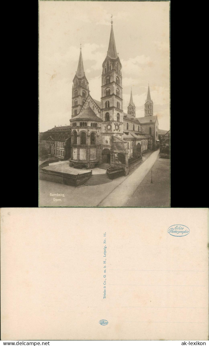Ansichtskarte Bamberg Partie Am Dom 1928 - Bamberg