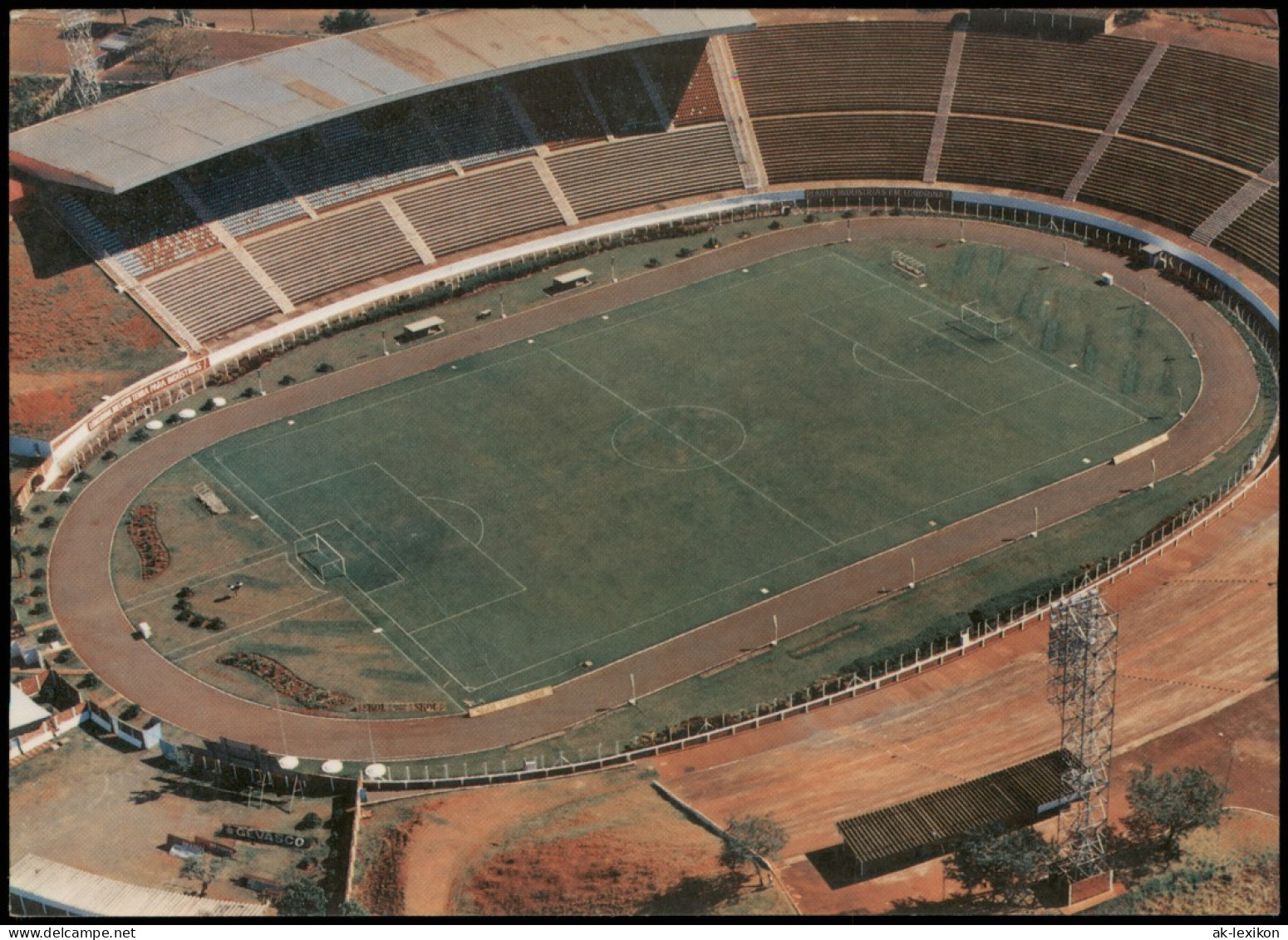 Londrina Vista Aérea Estádio Do Café Stadion Luftaufnahme, Stadium 1970 - Sonstige & Ohne Zuordnung