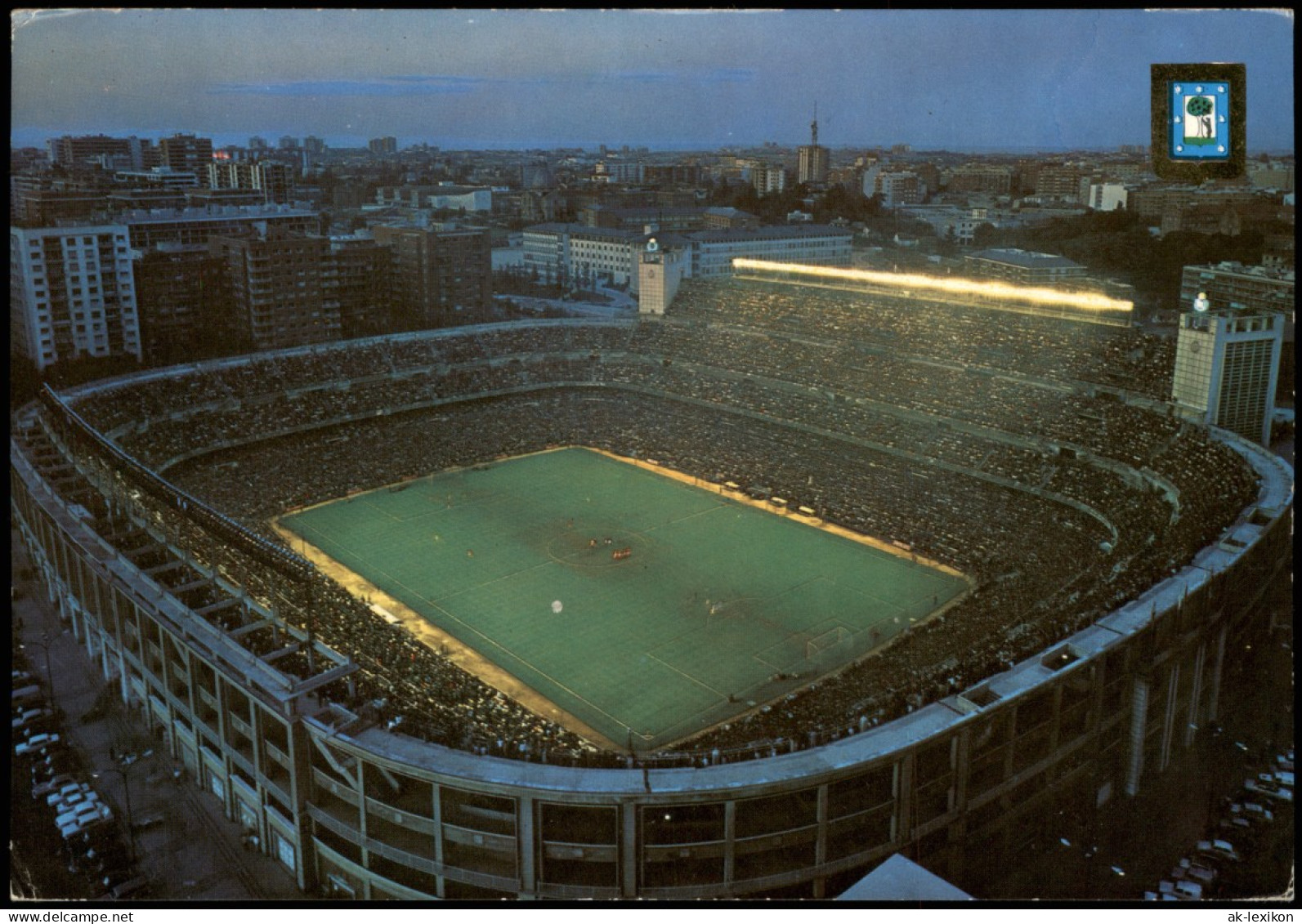 Postales Madrid Stade Estadio Stadion Stadium Bernabeu 1980 - Andere & Zonder Classificatie