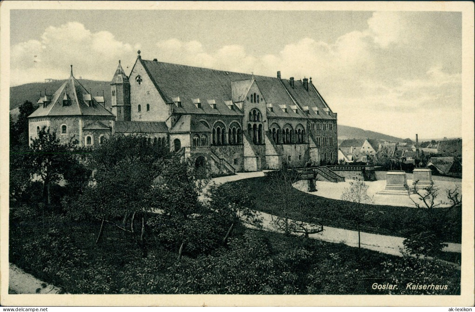 Ansichtskarte Goslar Kaiserpfalz / Kaiserhaus 1935 - Goslar