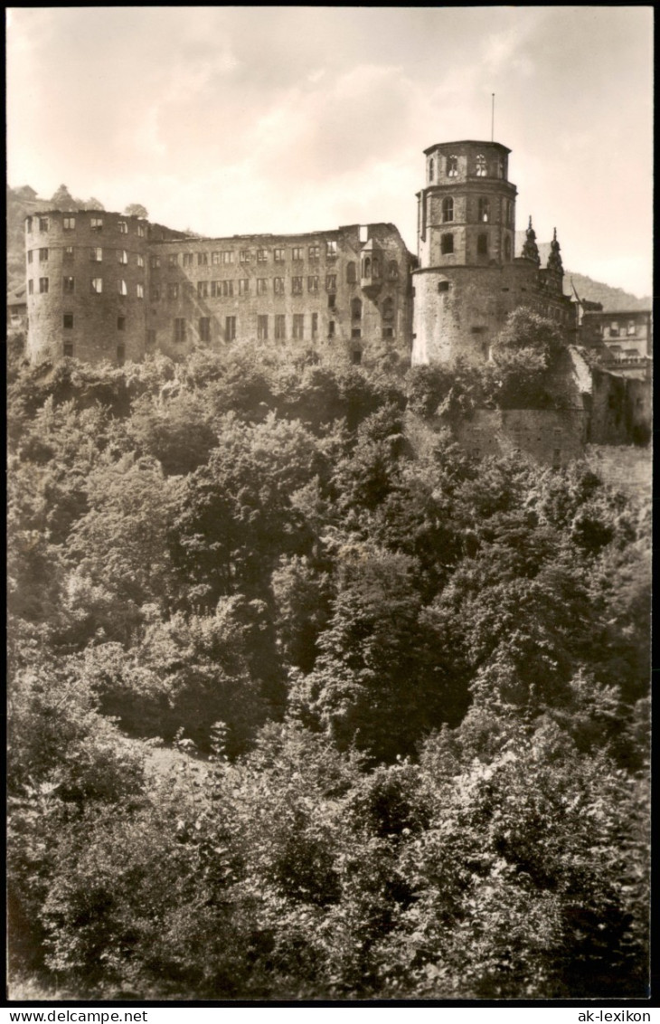 Ansichtskarte Heidelberg Heidelberger Schloss (Castle Building) 1955 - Heidelberg