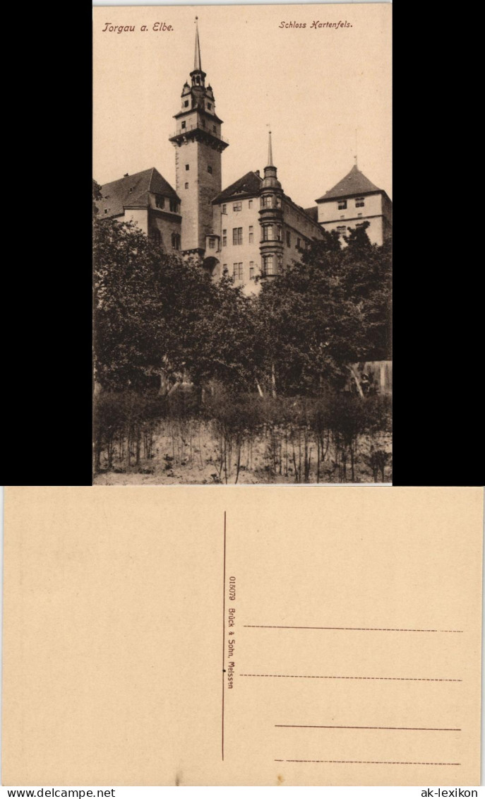 Ansichtskarte Torgau Schloss Hartenfels 1913 - Torgau