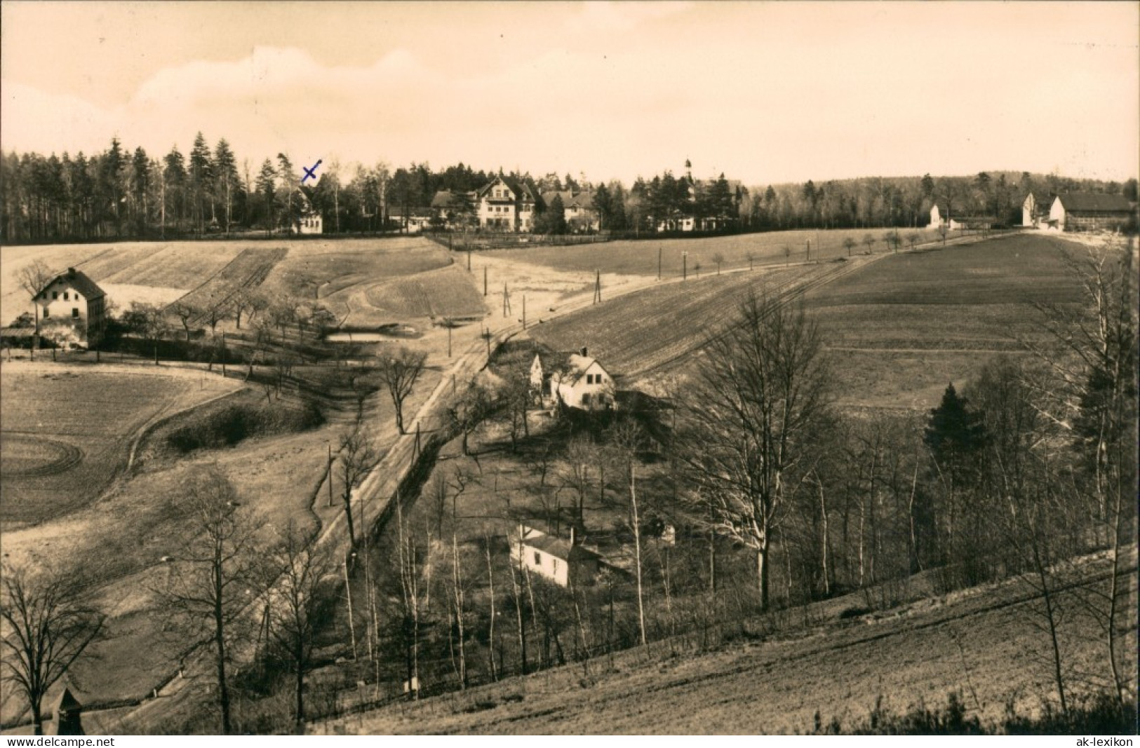 Hohenstein-Ernstthal Bethlehemstift-Hüttengrunde DDR Postkarte 1964 - Hohenstein-Ernstthal