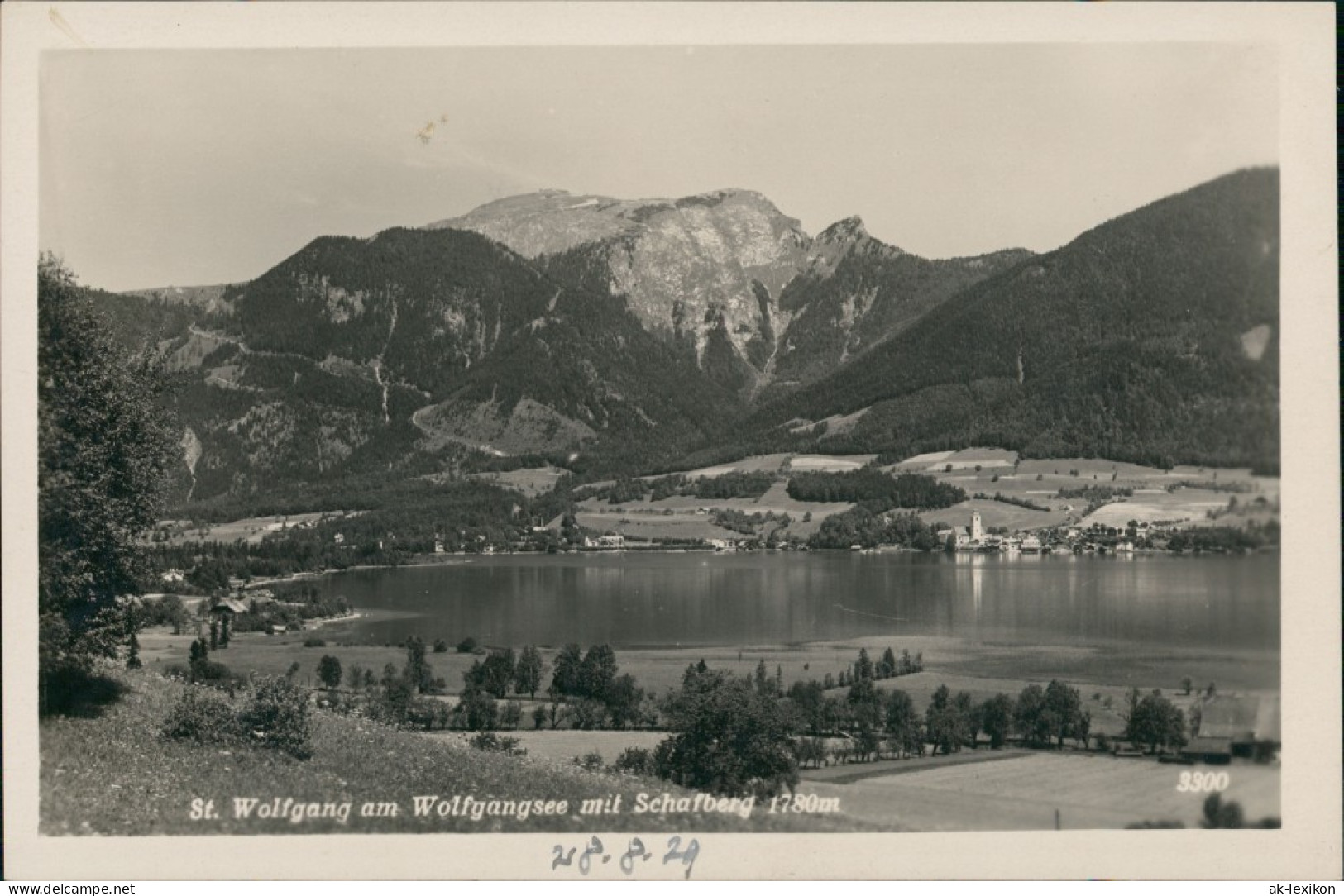 Ansichtskarte St. Wolfgang Im Salzkammergut Blick Auf Die Stadt 1929 - Andere & Zonder Classificatie