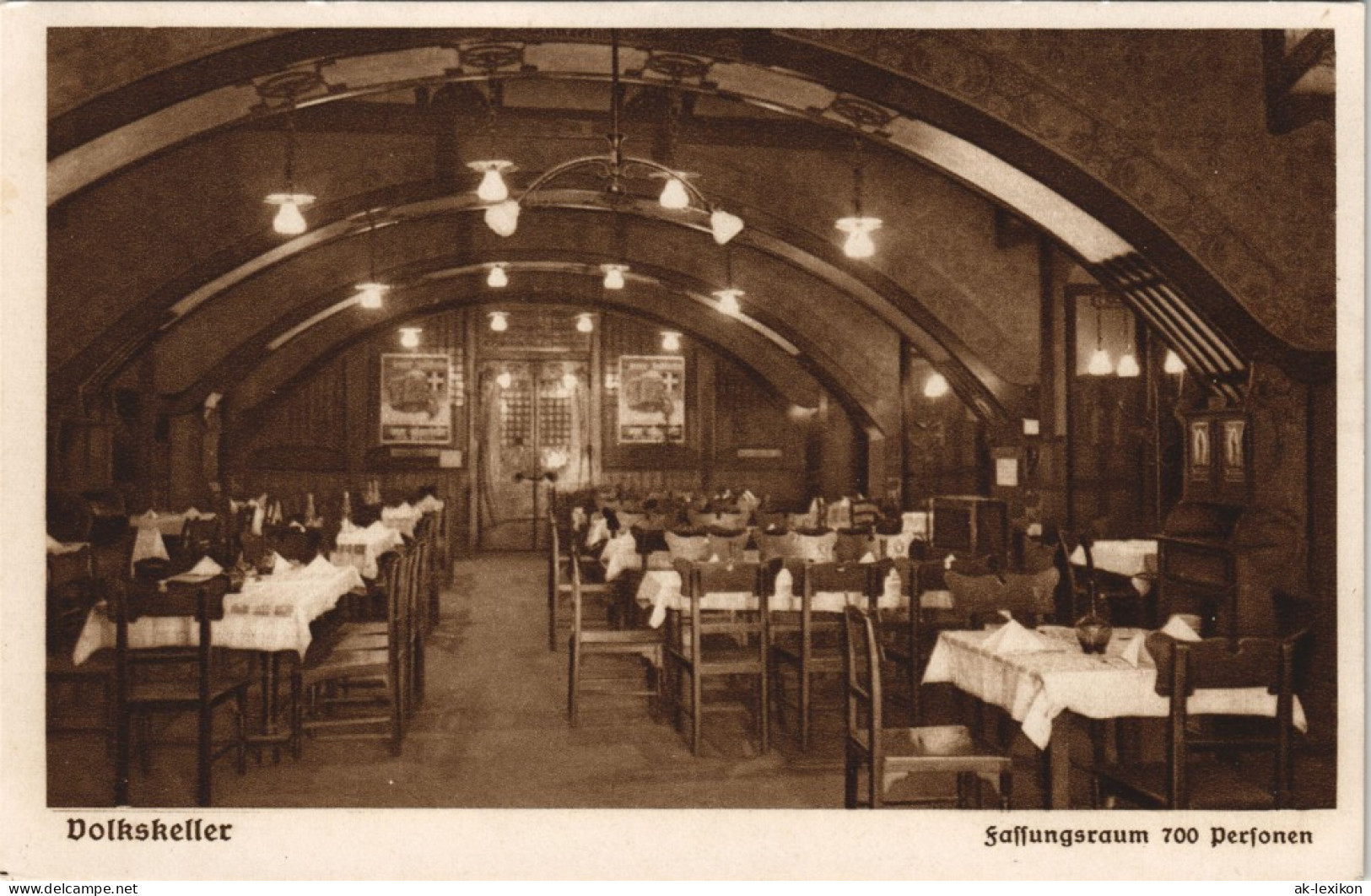 Ansichtskarte Wien Innenansicht Wiener Rathauskeller 1929 - Other & Unclassified