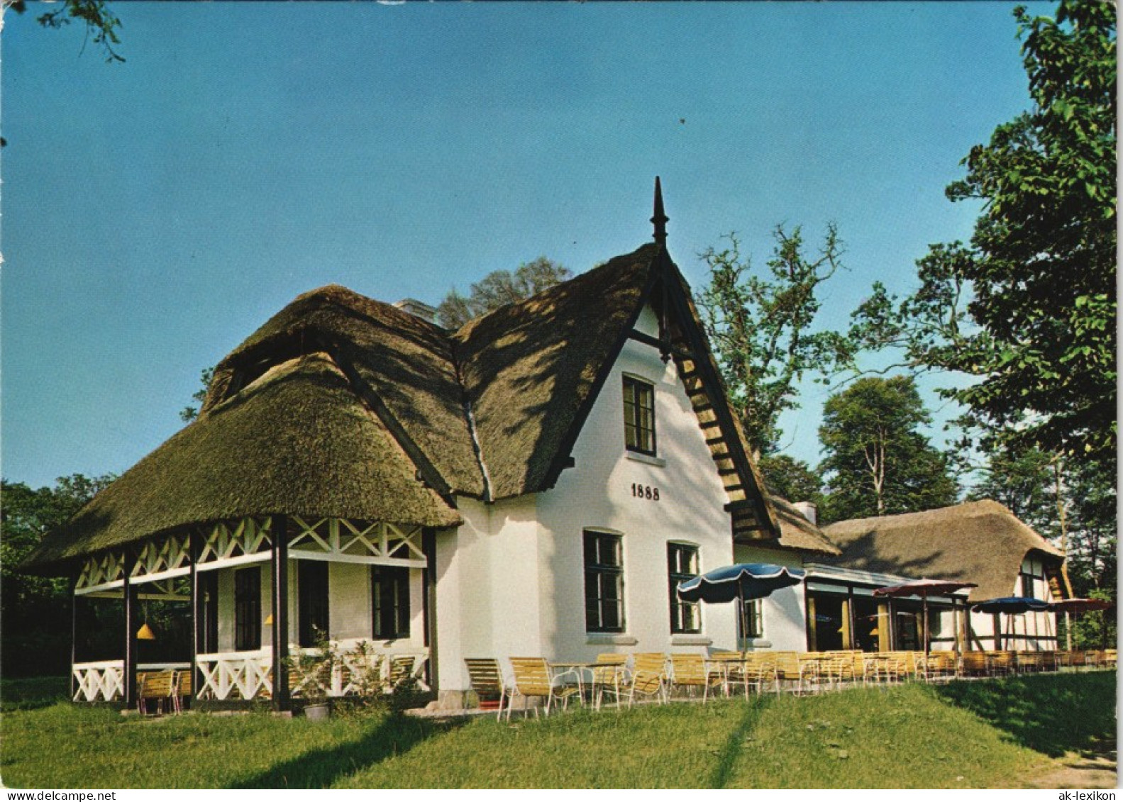 Postcard Maribo RESTAURANT LYSEMOSE 1970 - Denmark