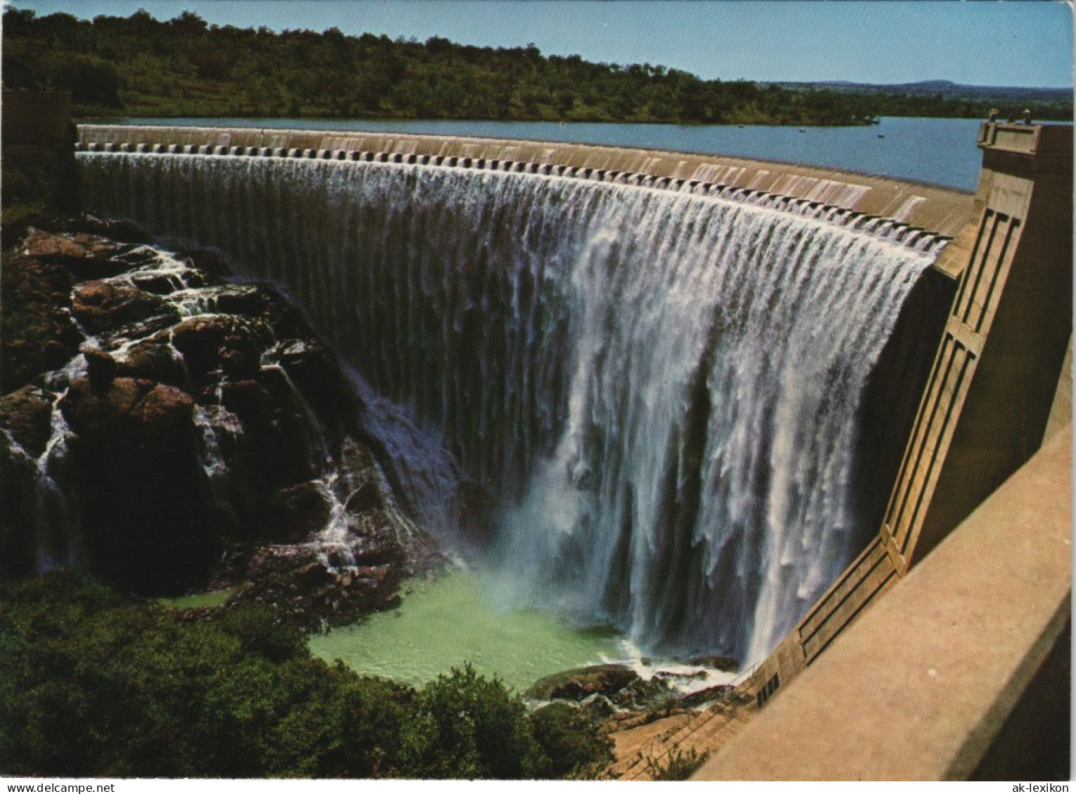 Südafrika Roodeplaat Dam In The Pienaar's River, Staudamm Südafrika 1975 - Afrique Du Sud