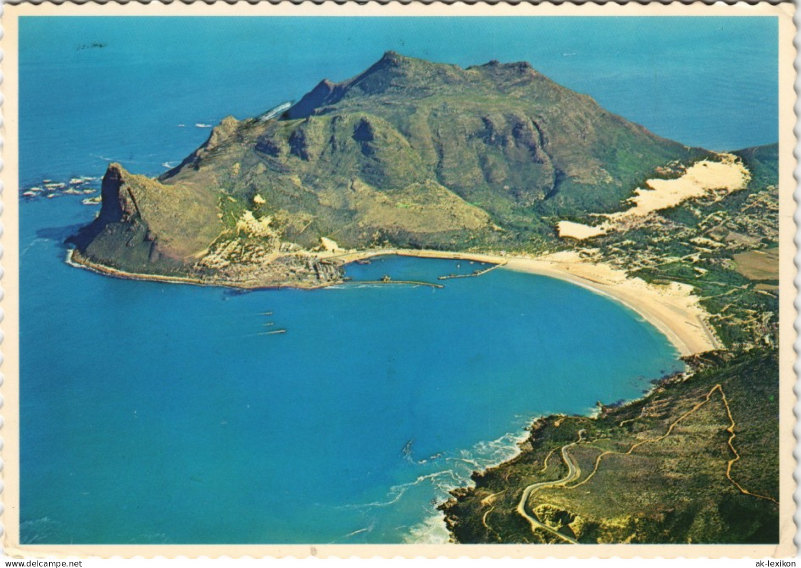 Kapstadt Kaapstad Hout Bay Luftbild Luftaufnahme Cape South Africa 1980 - Sud Africa