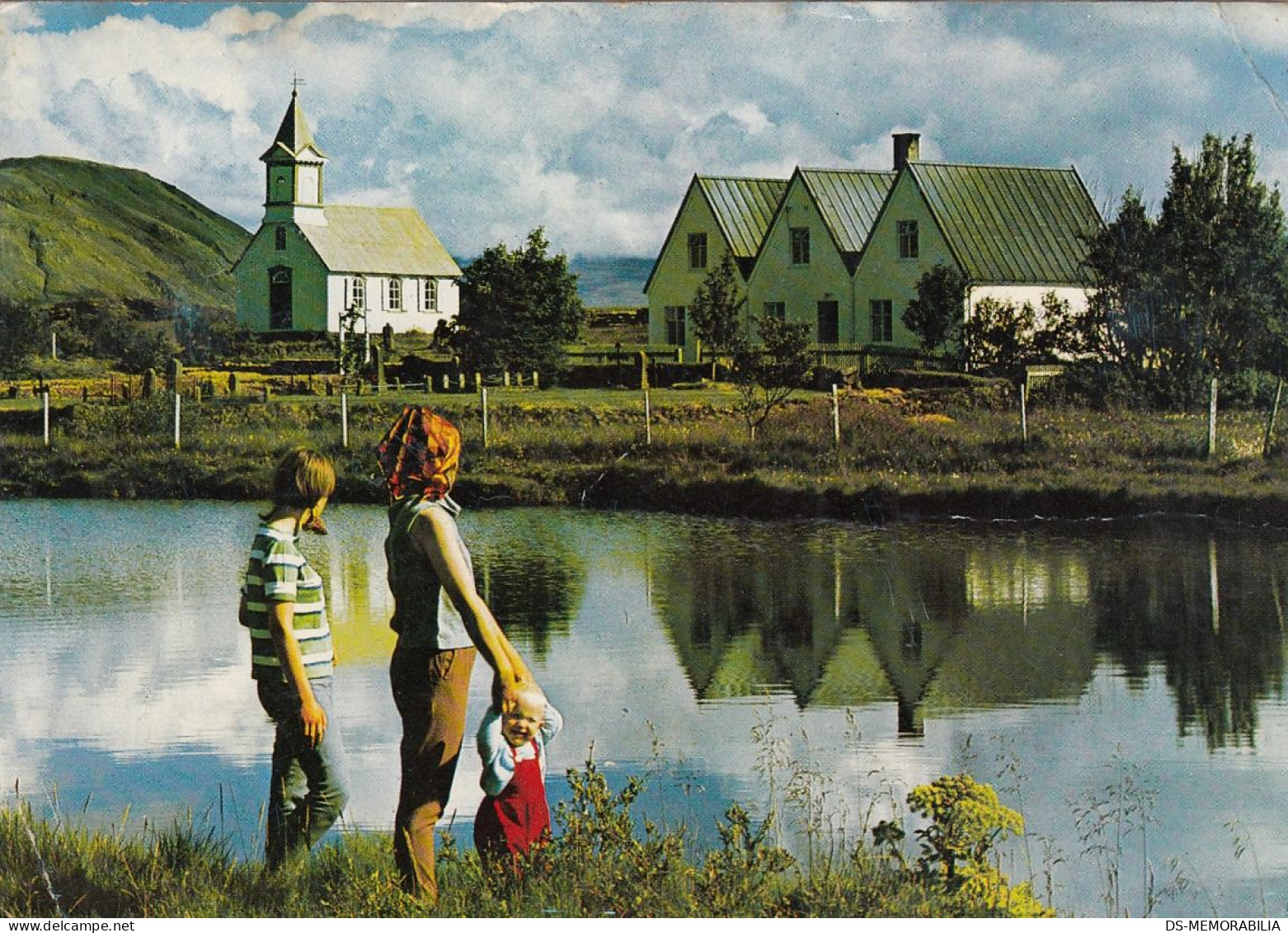 Iceland - Thingvellir , The Church And Farm 1971 Europa Cept - Island