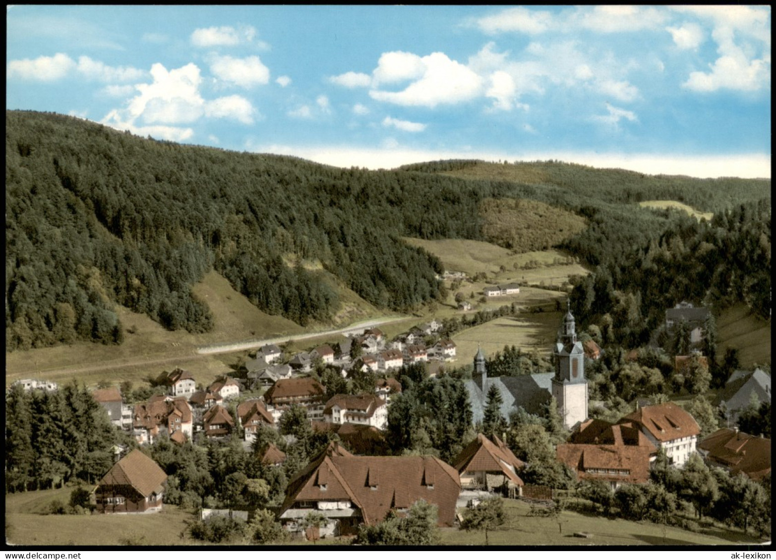 Ansichtskarte Todtmoos Panorama-Ansicht; Ort Im Hochschwarzwald 1970 - Todtmoos