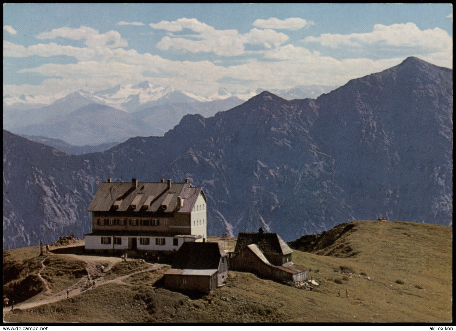 Spitzingsee-Schliersee Rotwandhaus Blick Zum Großvenediger Und Sonnwendjoch 1960 - Schliersee