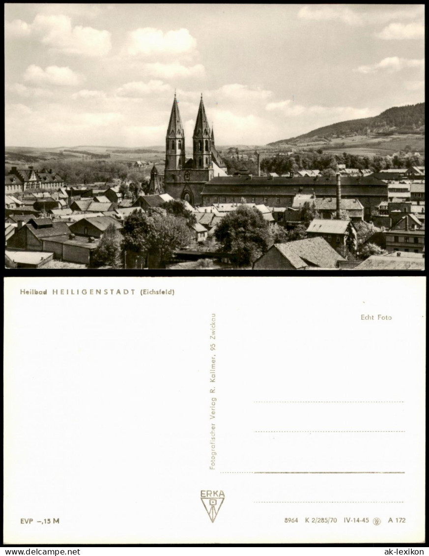 Ansichtskarte Heilbad Heiligenstadt Panorama-Ansicht; Ort Im Eichsfeld 1970 - Heiligenstadt