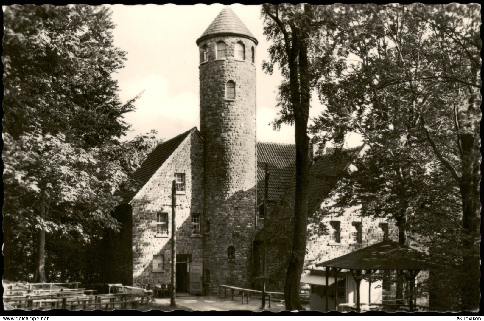 Ansichtskarte Tiefenort-Bad Salzungen Konsum-Gaststätte Krayenburg 1960 - Bad Salzungen