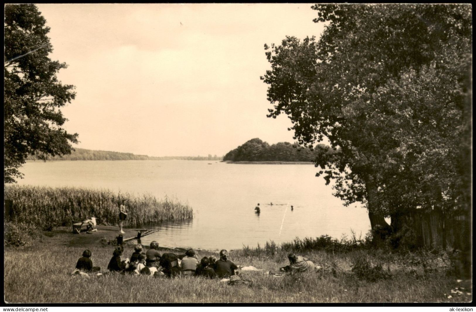 Ansichtskarte Teupitz Badestelle Am Egsdorfer Strand 1963 - Teupitz