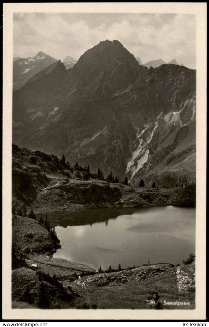 Ansichtskarte Oberstdorf (Allgäu) Seealpsee 1932 - Oberstdorf