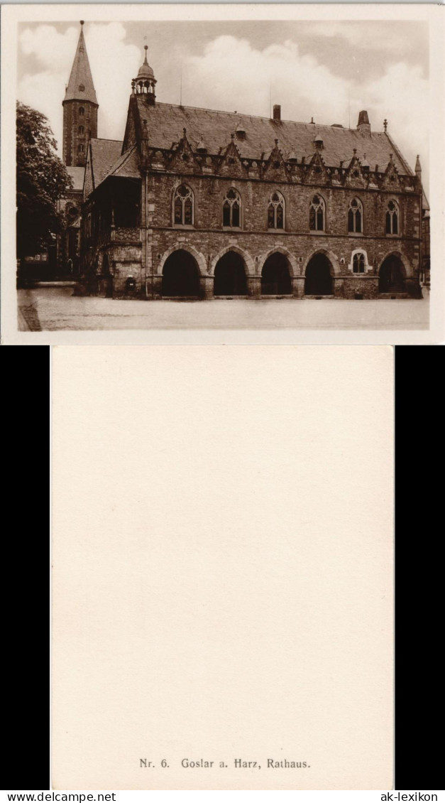 Sammelkarte Goslar Rathaus 1940 - Goslar