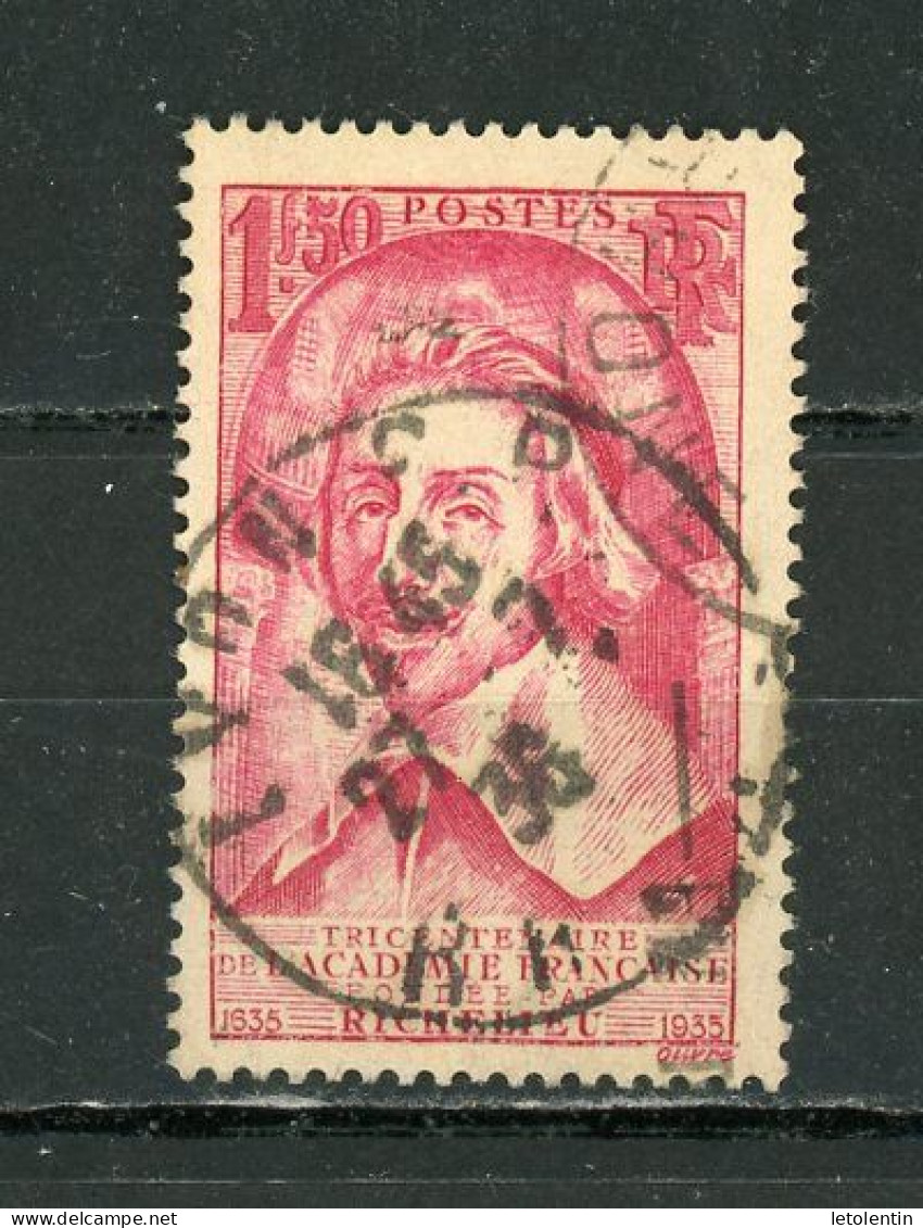 FRANCE -  RICHELIEU - N° Yvert 305 Obli. ronde De LYON - Used Stamps