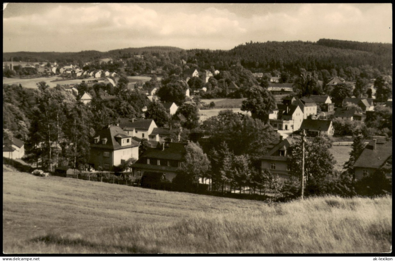 Ansichtskarte Bad Brambach Stadtpartie 1959 - Bad Brambach