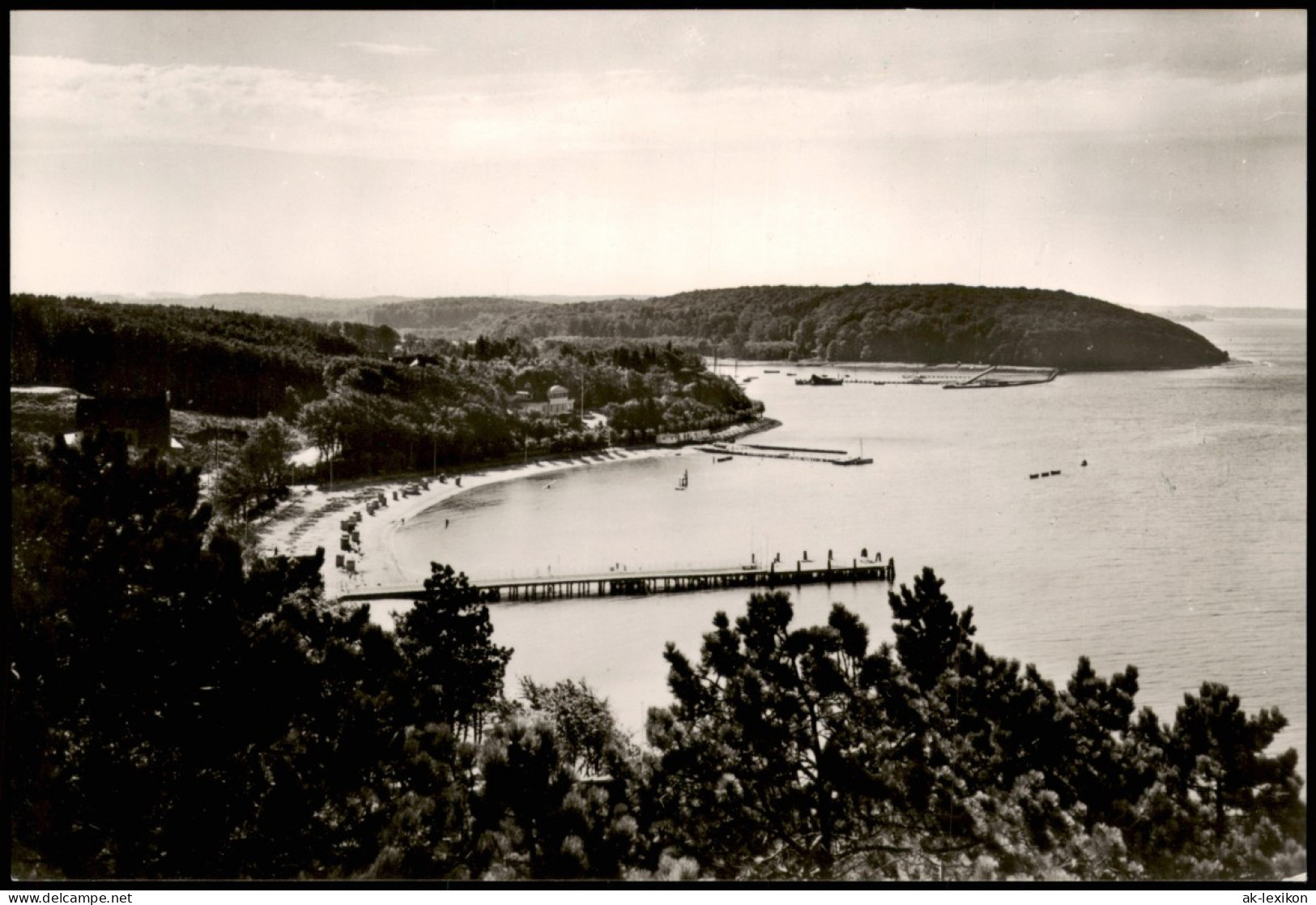 Sammelkarte Flensburg Umland-Ansicht Flensburger Förde (Küstenform) 1950 - Flensburg