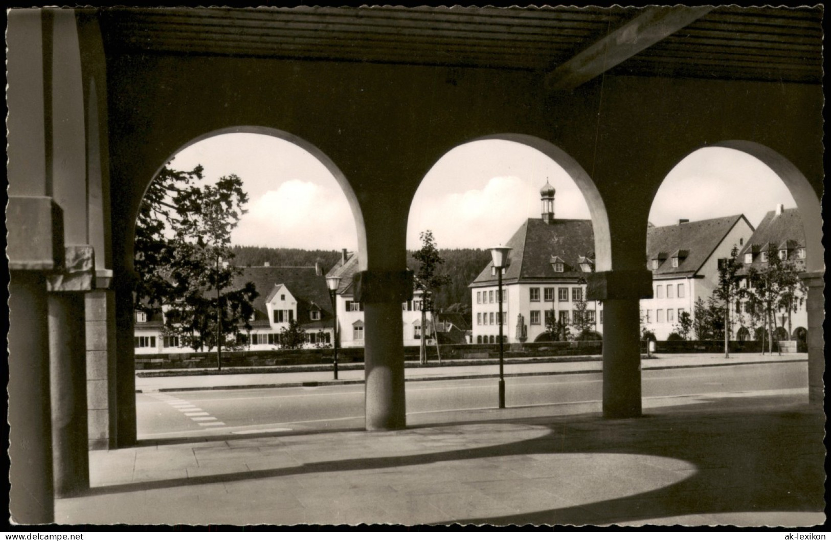 Ansichtskarte Freudenstadt Durchblick Auf Den Marktplatz 1960 - Freudenstadt